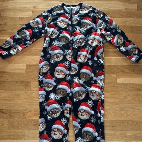 Ugly Union Cats Union Suit Pajama 2XL - Picture 10 of 10